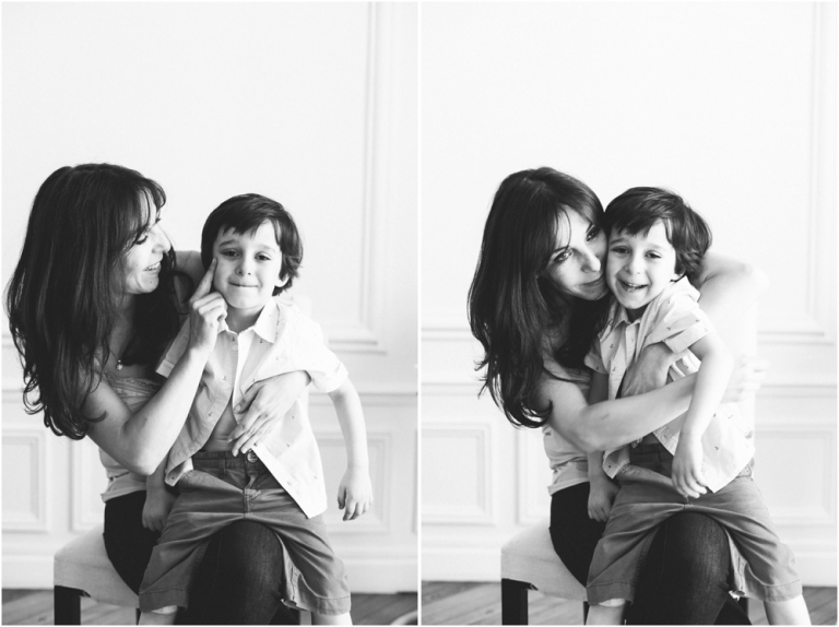 Séance photo famille à domicile 17e arrondissements Paris