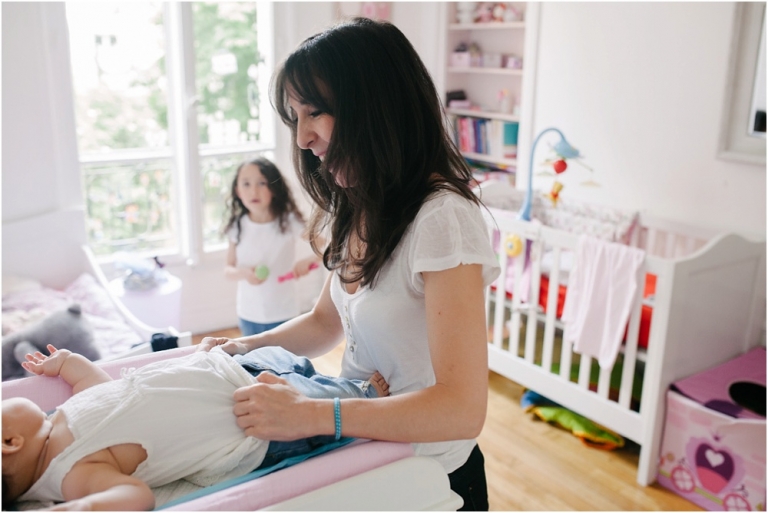 Séance photo famille à domicile 17e arrondissements Paris
