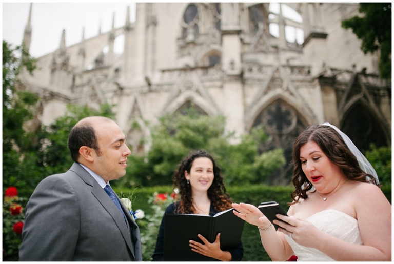 Photographe Elopement à Paris