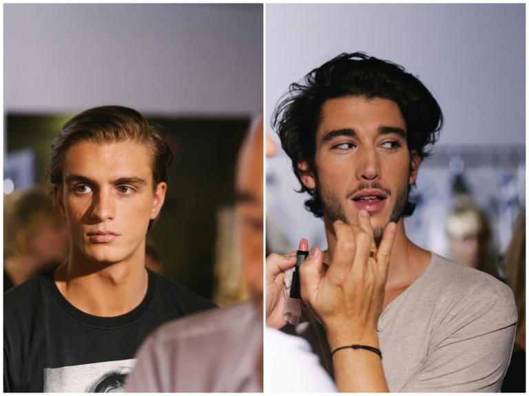 photographe backstage défilé mode