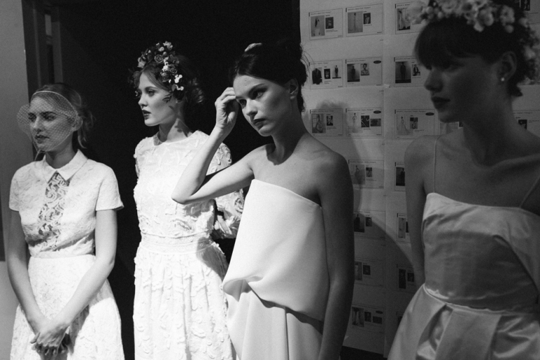 photographe backstage défilé mode