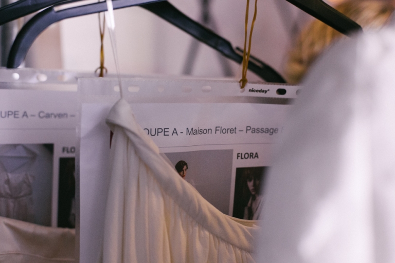 photographe backstage défilé mode