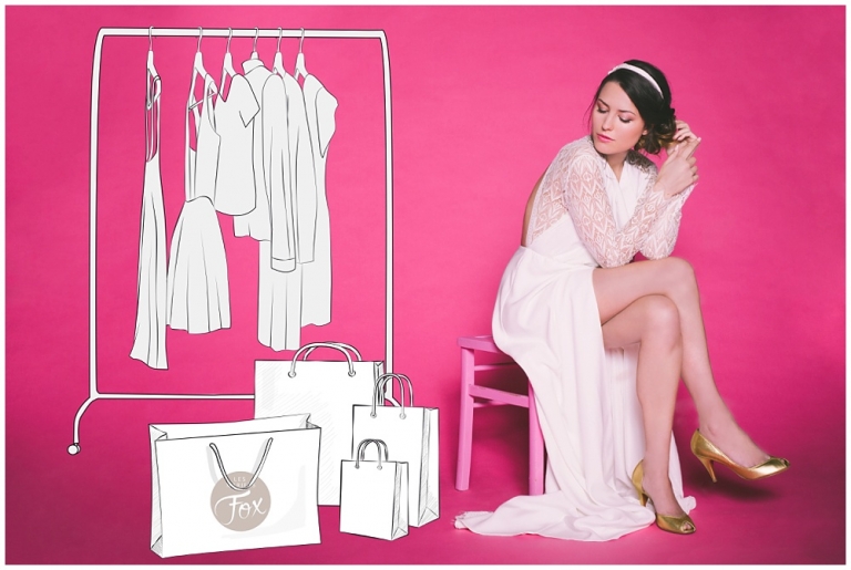 Shooting mode Robe de mariée