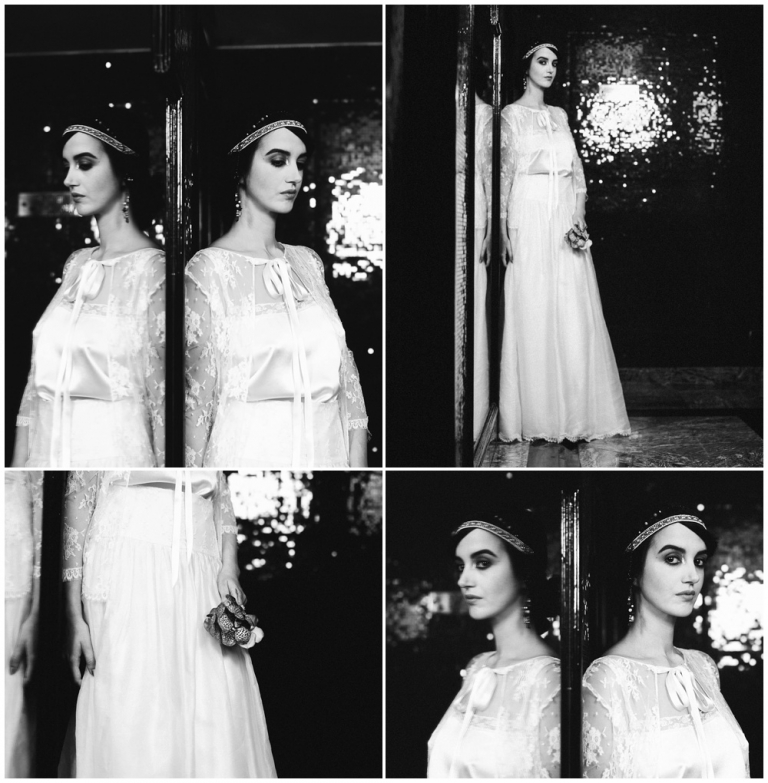 Shooting editorial mariage retro 