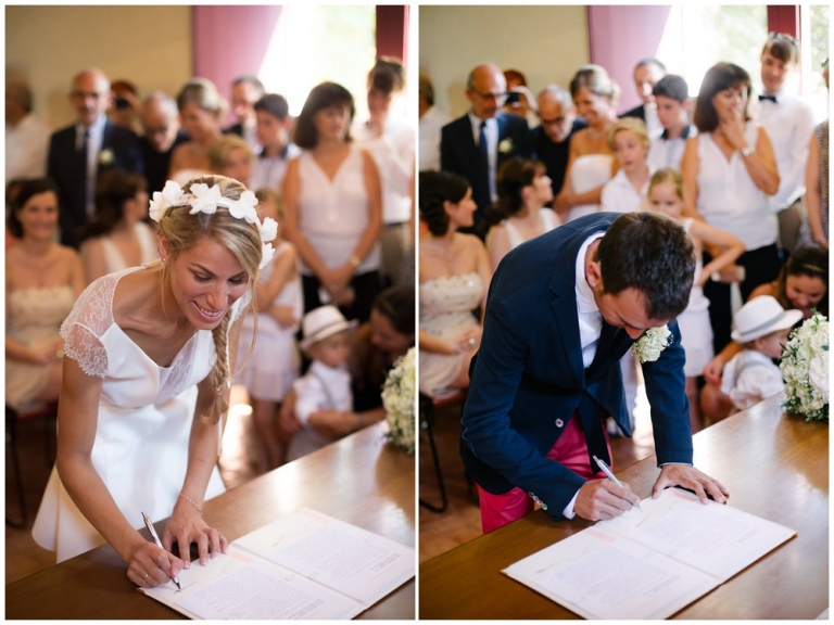 Mariage laïque à Cassis