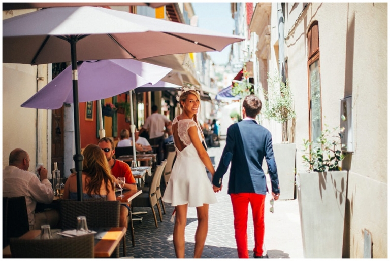 Mariage laïque à Cassis