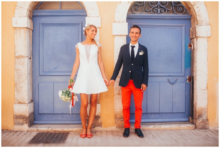 Mariage laïque à Cassis