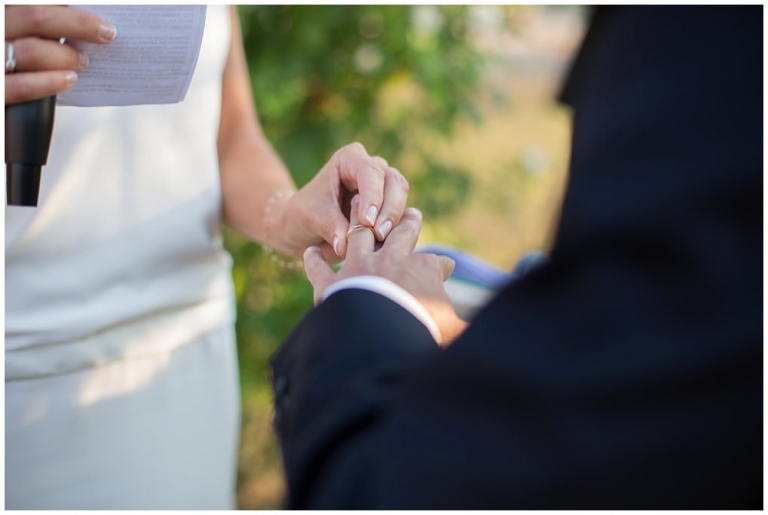Mariage laïque à Cassis