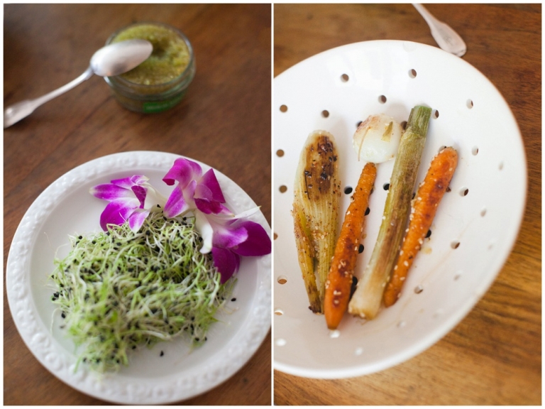 Reportage à domicile Cheffe Julie Basset