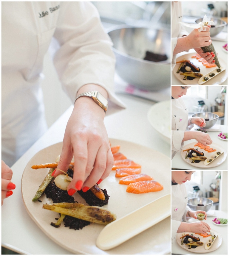 Reportage à domicile Cheffe Julie Basset