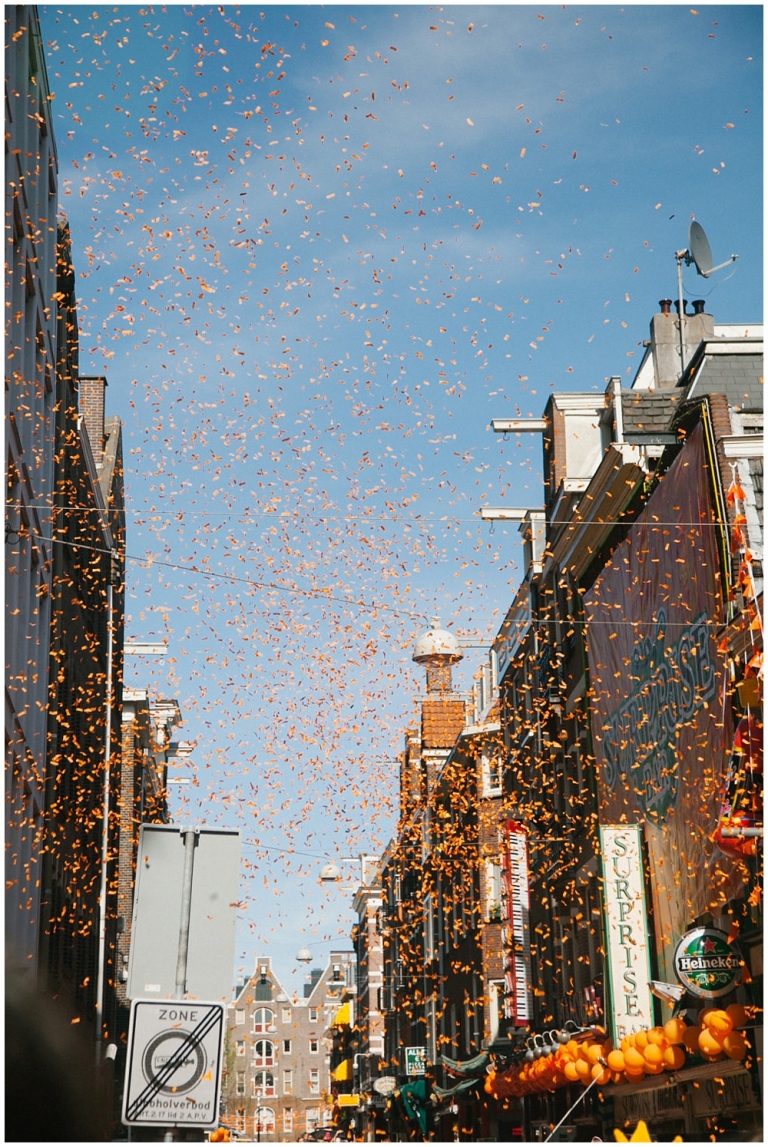 Roadtrip à Amsterdam King's day  