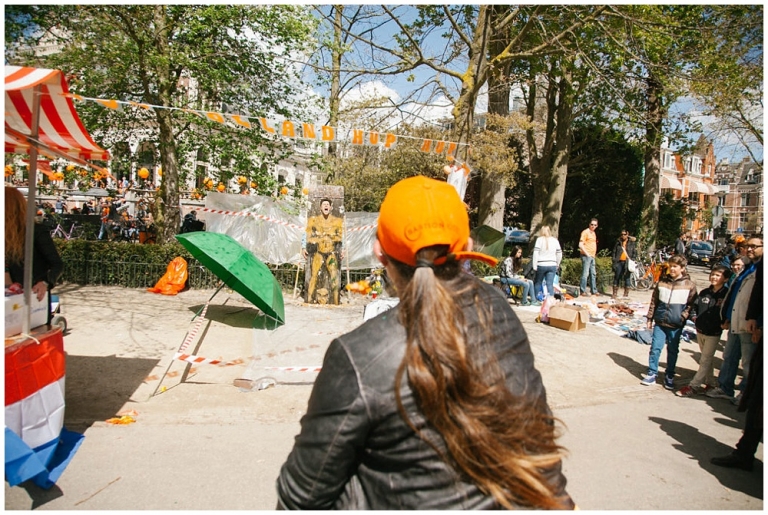 Roadtrip à Amsterdam King's day  