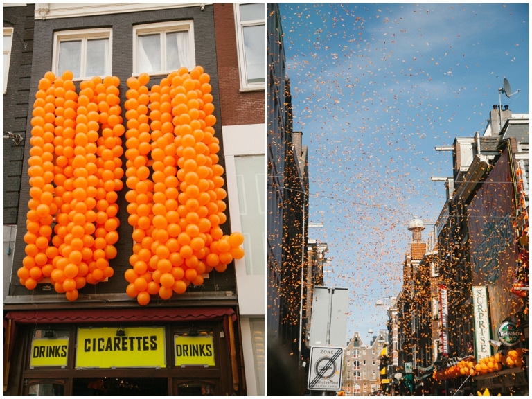 Roadtrip à Amsterdam King's day  