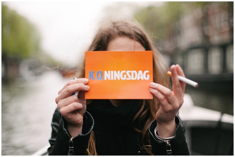 Roadtrip à Amsterdam King's day  