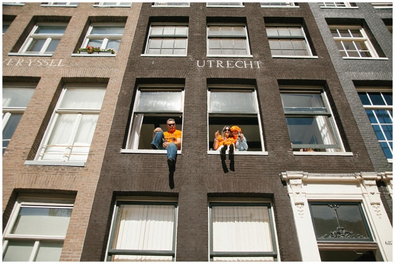 Roadtrip à Amsterdam King's day  