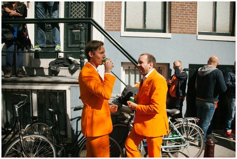 Roadtrip à Amsterdam King's day  