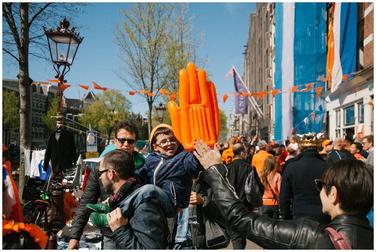Roadtrip à Amsterdam King's day  