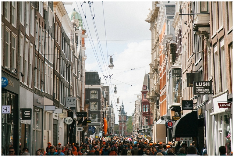 Roadtrip à Amsterdam King's day  