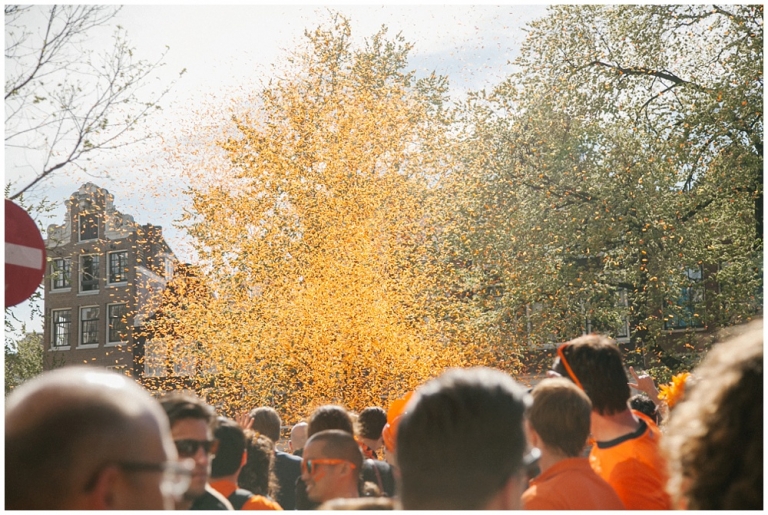Roadtrip à Amsterdam, King's day  