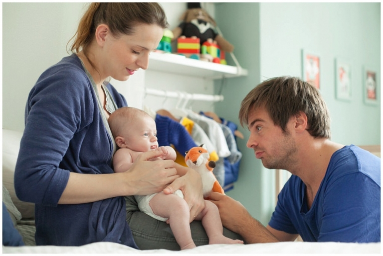 Séance photo famille à domicile 19e arrondissements Paris