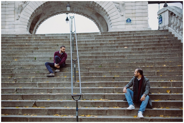 Séance engagement à Bir hakeim - Paris