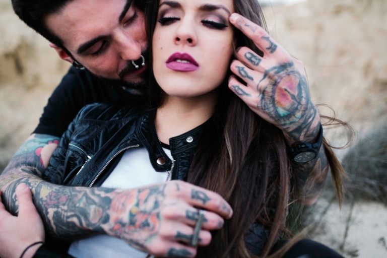 Alternative wedding photography