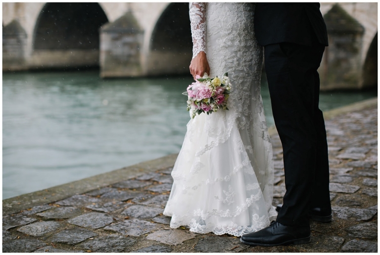 Elopement au pied de la tour Eiffel