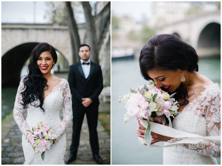 Elopement au pied de la tour Eiffel
