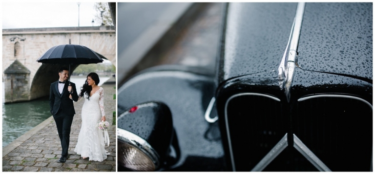 Elopement au pied de la tour Eiffel