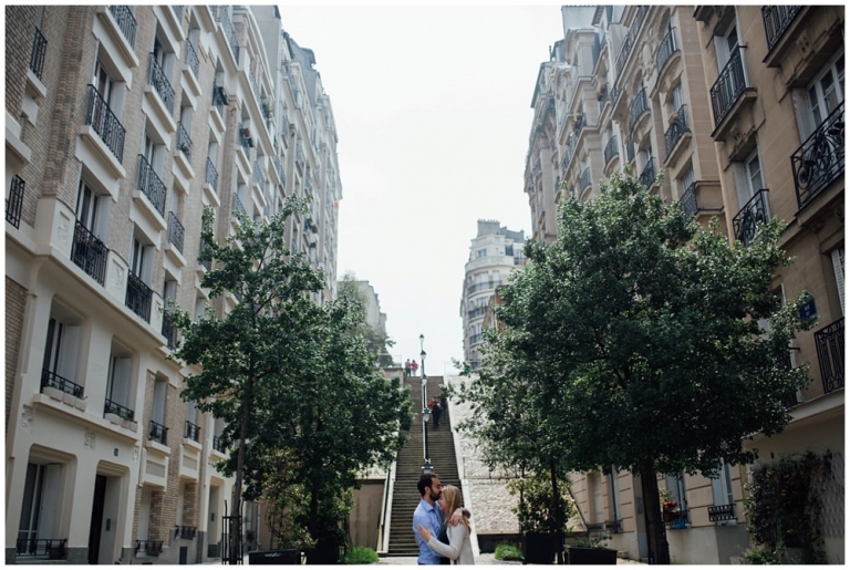 Séance engagement à Montmartre