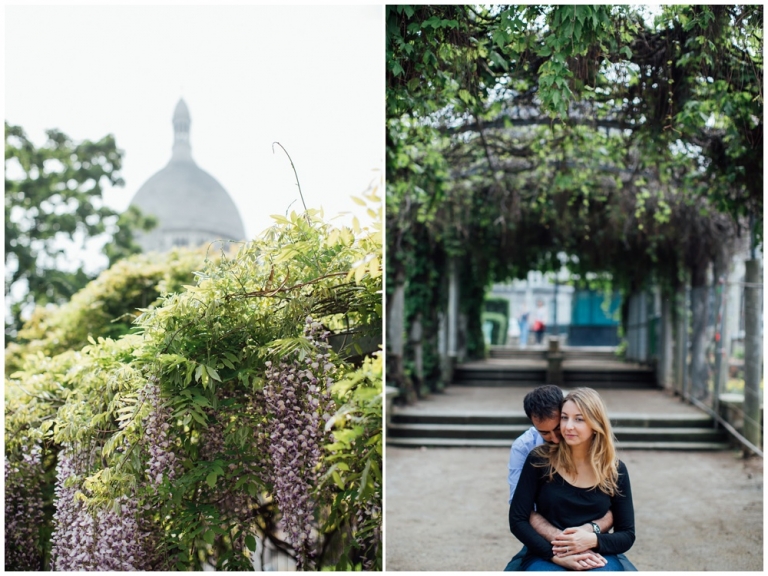 Séance engagement à Montmartre
