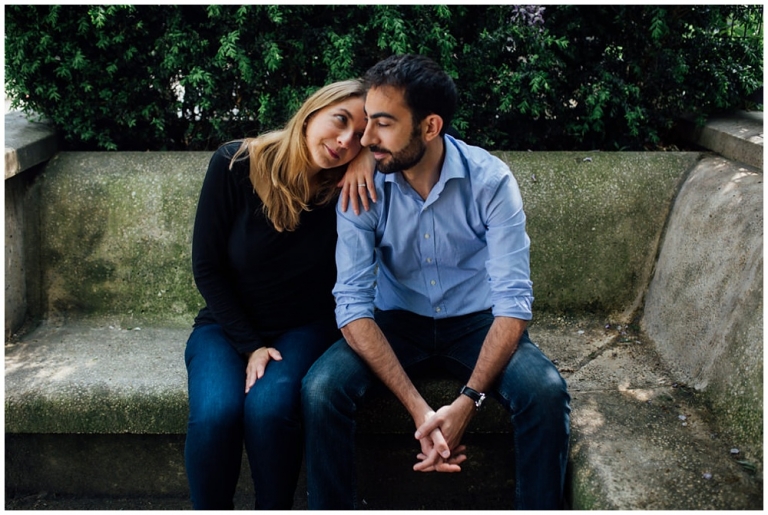 Séance engagement à Montmartre