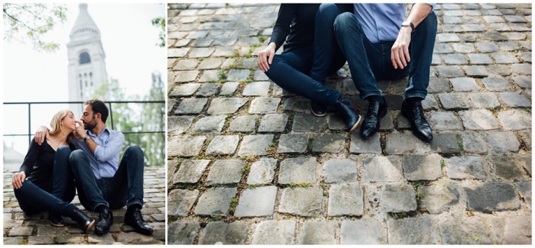 Séance engagement à Montmartre