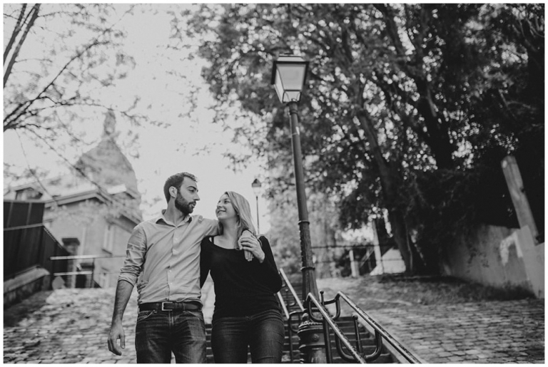Séance engagement à Montmartre