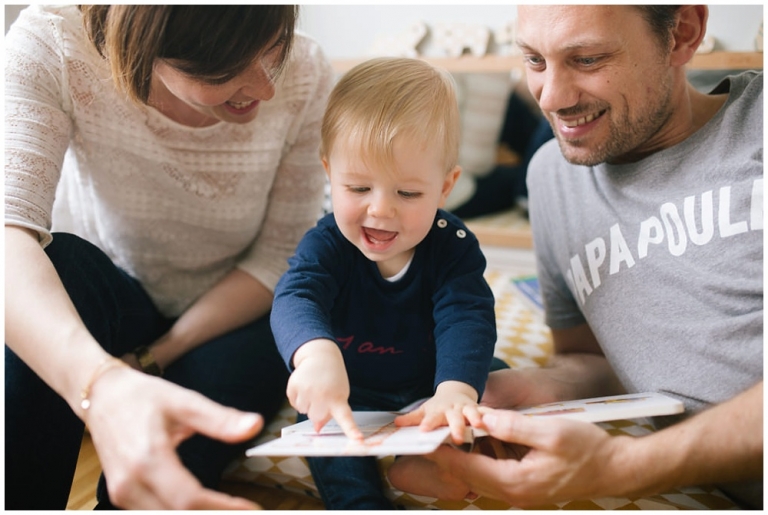 Séance photo famille à domicile 11e arrondissements Paris