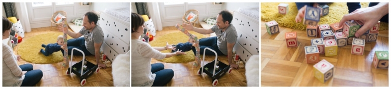 Séance photo famille à domicile 11e arrondissements Paris