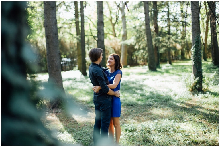 Seance engagement au Parc Floral - Paris