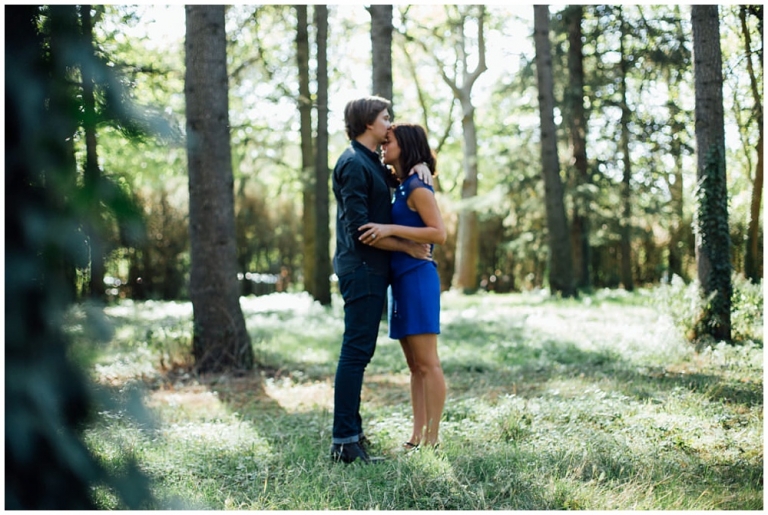 Seance engagement au Parc Floral - Paris
