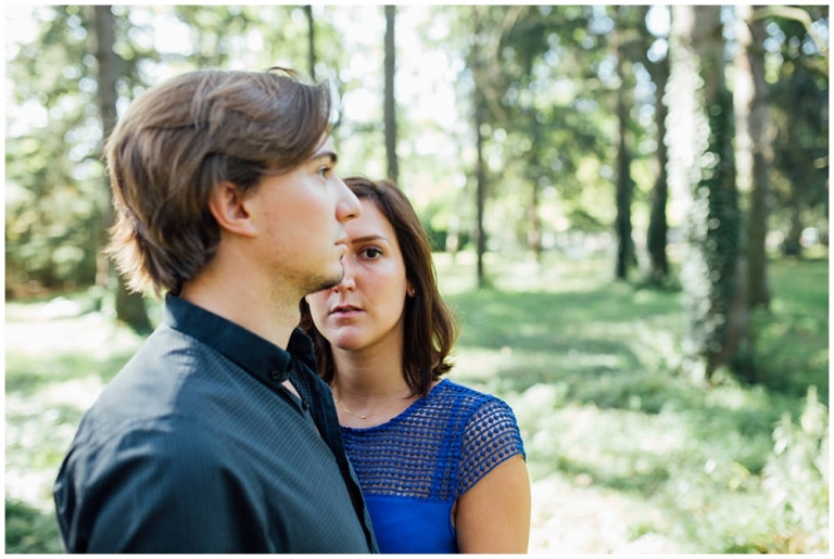 Seance engagement au Parc Floral - Paris