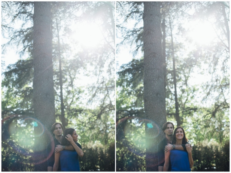 Seance engagement au Parc Floral - Paris 