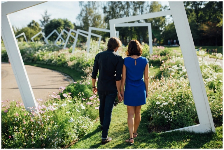 Seance engagement au Parc Floral - Paris