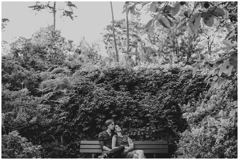 Seance engagement au Parc Floral - Paris