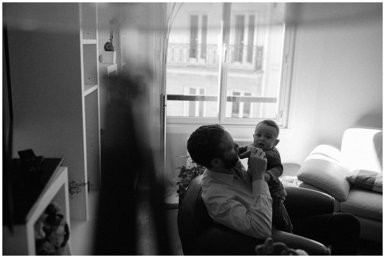 Séance photo famille à domicile 9e arrondissements Paris