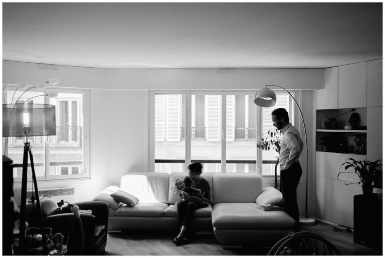 Séance photo famille à domicile 9e arrondissements Paris