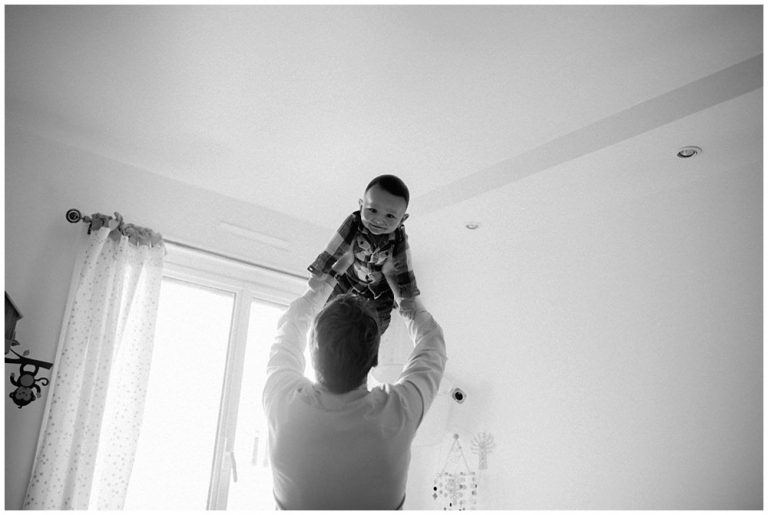 Séance photo famille à domicile 9e arrondissements Paris