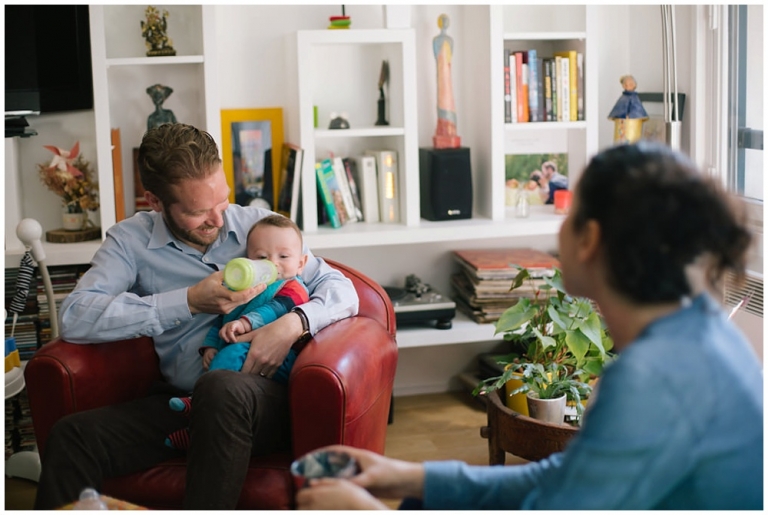 Séance photo famille à domicile 9e arrondissements Paris