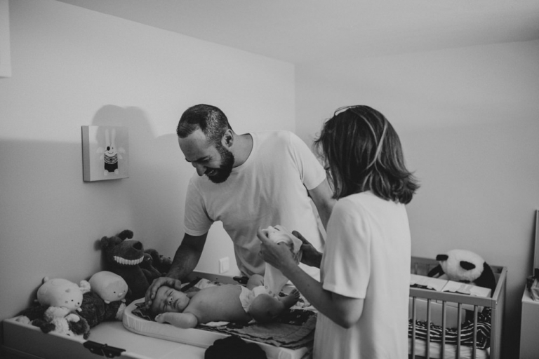 Séance photo famille à domicile 10e arrondissements Paris