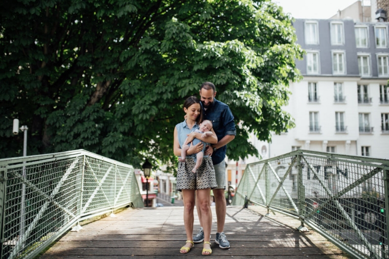 Séance photo famille à domicile 10e arrondissements Paris