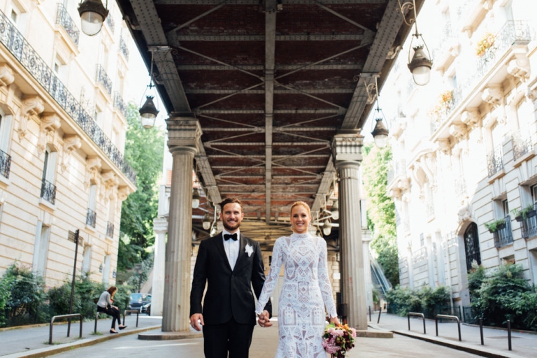 Elopement au Jardin des tuileries Paris