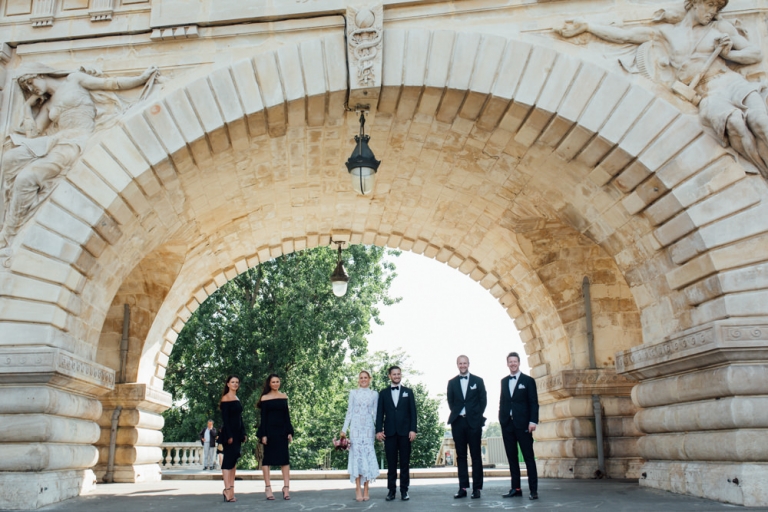 Elopement au Jardin des tuileries Paris
